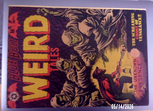 Blue bolt weird tales - weird,
